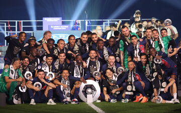 Le PSG, champion en titre, doit affronter Monaco lors du Trophée des champions. PHOTO LE PARISIEN / ARNAUD JOURNOIS