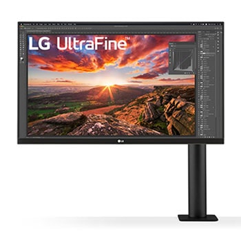 27” Ergo IPS UHD 4K UltraFine™ Monitor (3840x2160) with Ergonomic Stand & C-Clamp, USB Type-C™, sRGB 95% (Typ.) & VESA DisplayHDR 4001