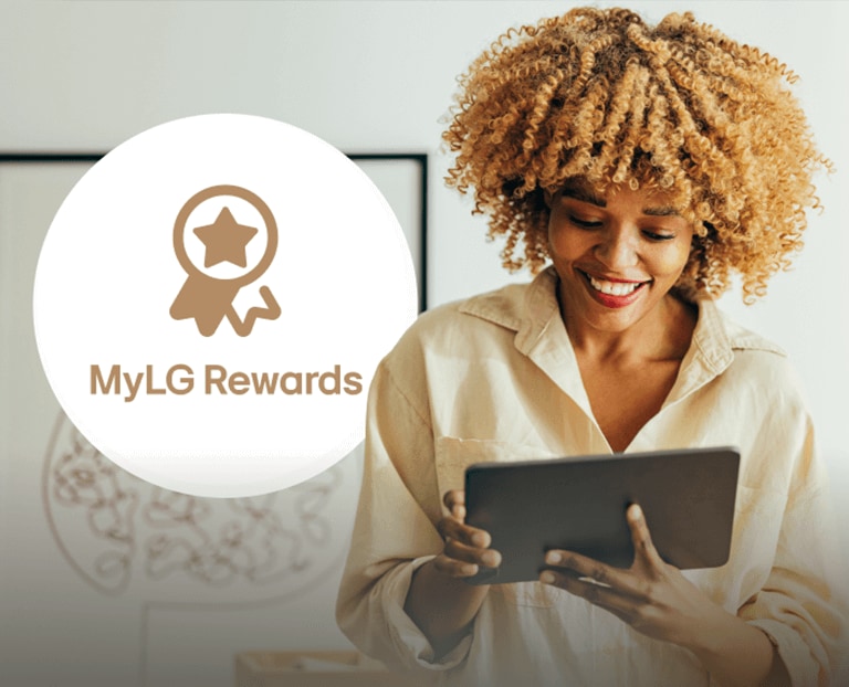 Earn 5% back in MyLG Rewards image for mobile.