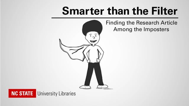 Smarter than the Filter: Finding the Research Article Among the Imposters