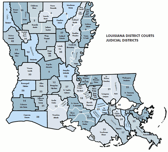 Judicial Districts