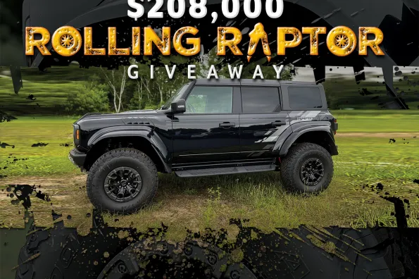 rolling raptor