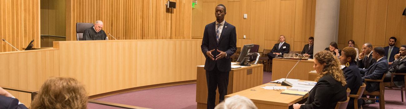 Mock Trial Tournament in the Grand Courtroom