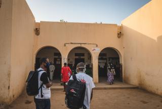 MSF trabaja en el servicio de pediatría del hospital de Niafounké, en el norte de Malí, desde 2021.