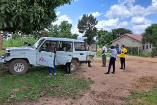 Respuesta al brote de Ébola en Uganda en 2022