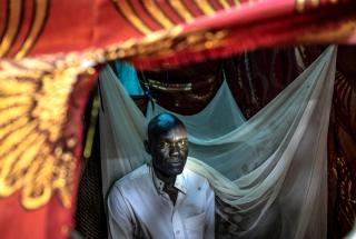 Chad. Yamena. Campo de desplazados internos de Didangali.