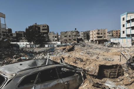 Desde Rafah a Jan Yunis, vidas en ruinas