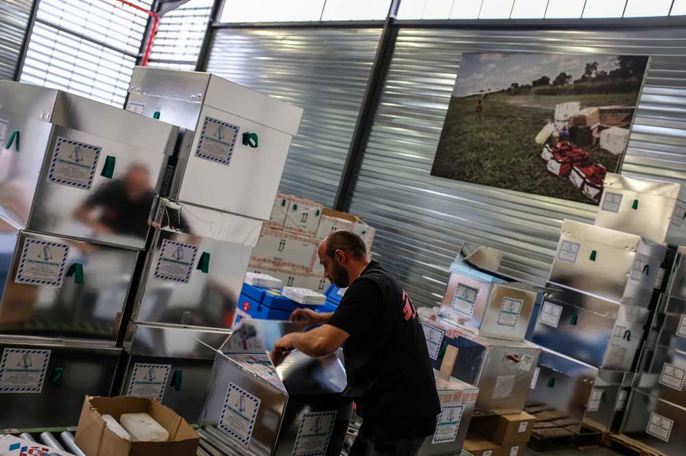 L'exp�rience logistique au service de l'humanitaire