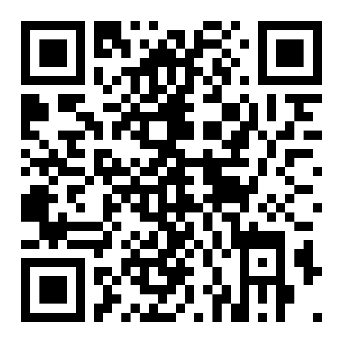 QR code for downloading the app