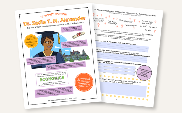 Download the economist spotlight for Dr. Sadie T.M. Alexander.