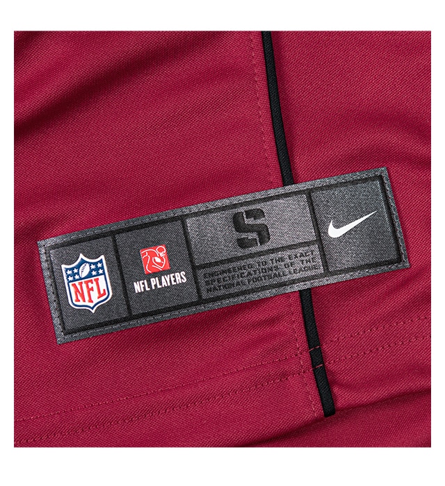 Genuine, laser-cut, embossed jock tag sewn-on Nike Dri-FIT fabric ensures authenticity.