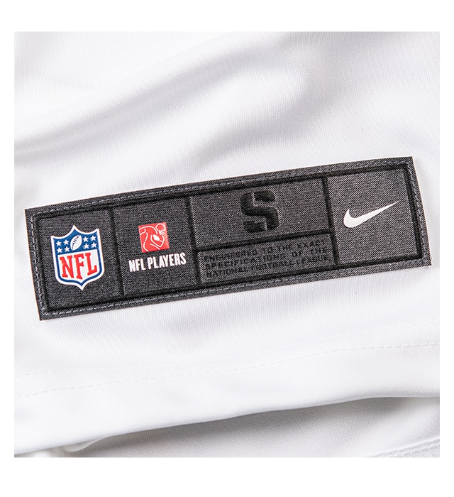 Genuine, laser-cut, embossed jock tag sewn-on Nike Dri-FIT fabric ensures authenticity.