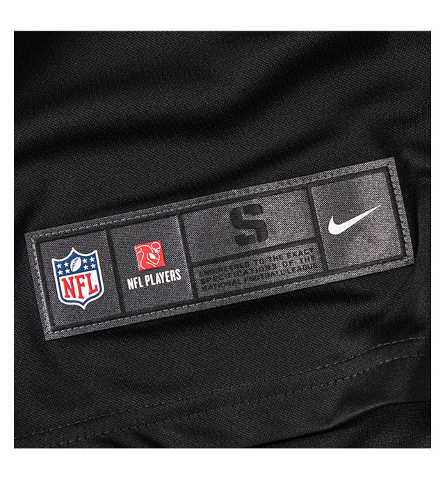 Genuine, laser-cut, embossed jock tag sewn-on Nike Dri-FIT fabric ensures authenticity.