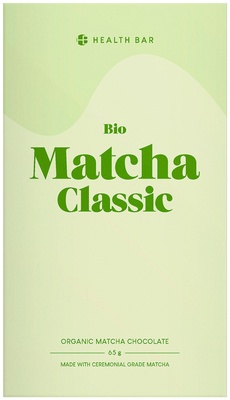 Health Bar Matcha Schokolade llano