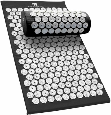 Bed of Nails BON Set - Black Mat+Pillow