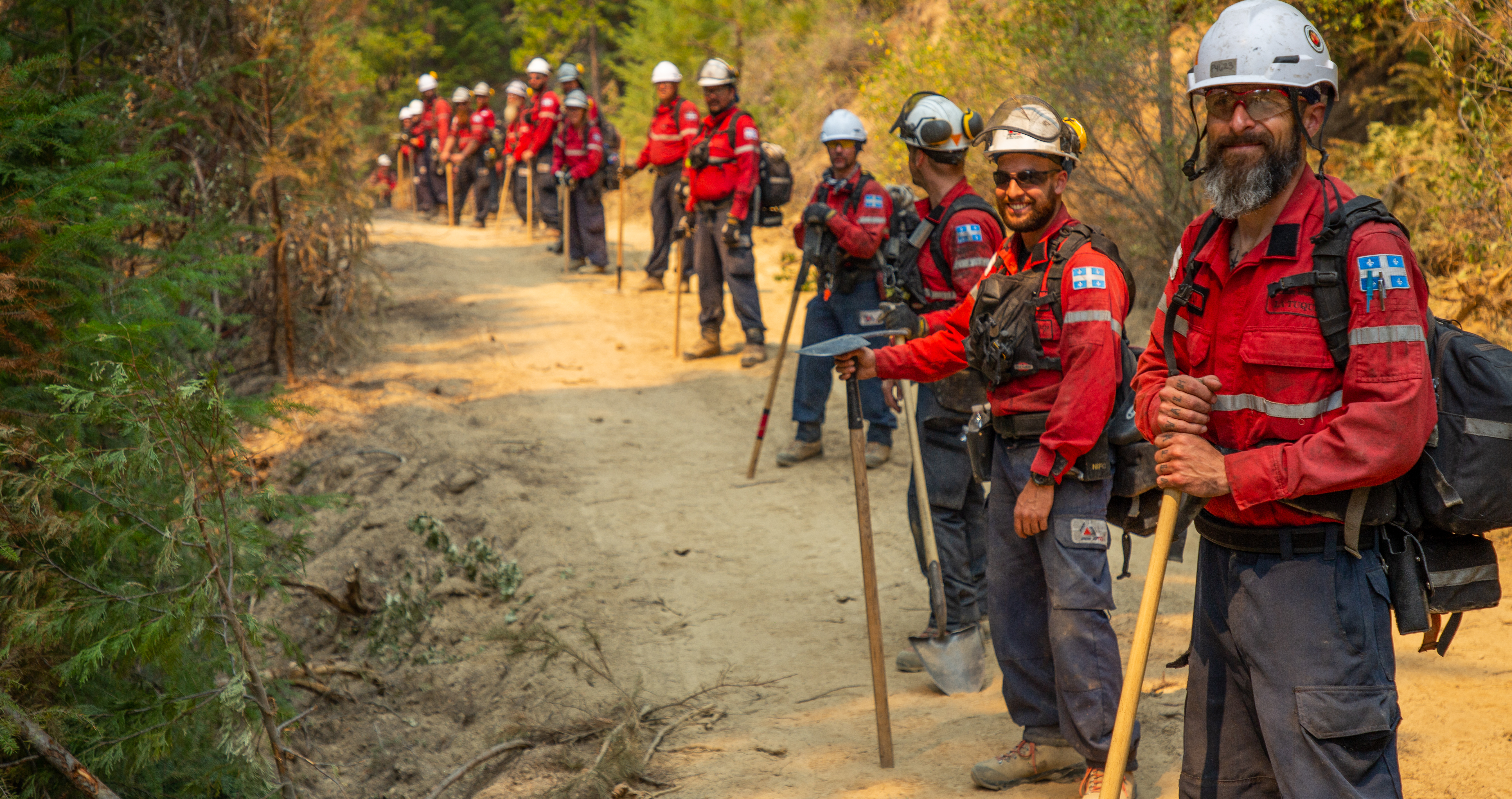 Canadians support U.S. wildfire suppression efforts in 2020.