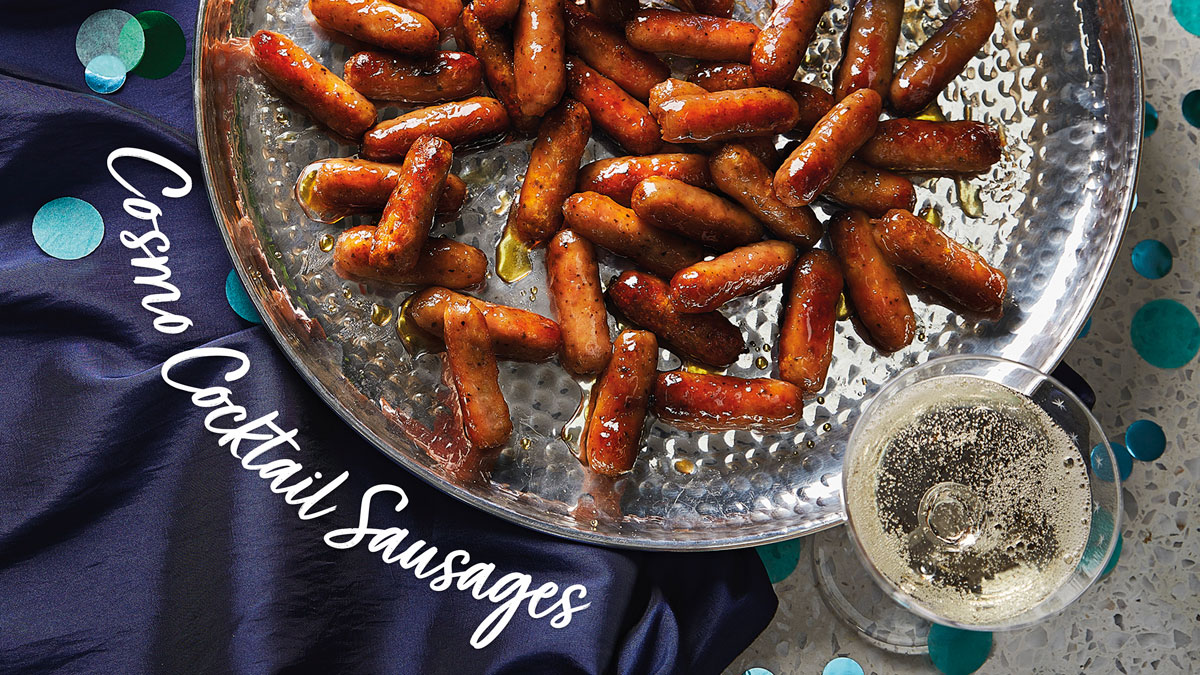 Nigella's Cosmo Cocktail Sausages | Ocado