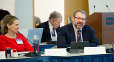 Dr Joshua Gordon and Dr Shelli Avenevoli speak at Coalition for Research Progress Meeting