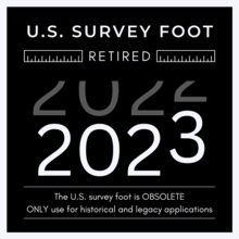 U.S. Survey Foot is obsolete