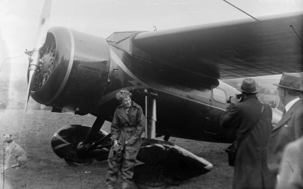 Amelia Earhart at Derry, 21 May 1932