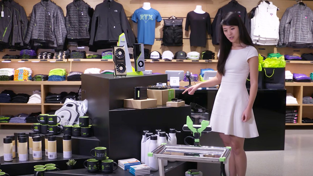 Service Robot in a Retail Store