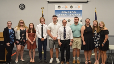 Sen. Griffo presents New York State Senate Youth Leadership Awards