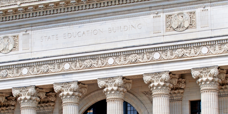 New York State Department of Education building. 