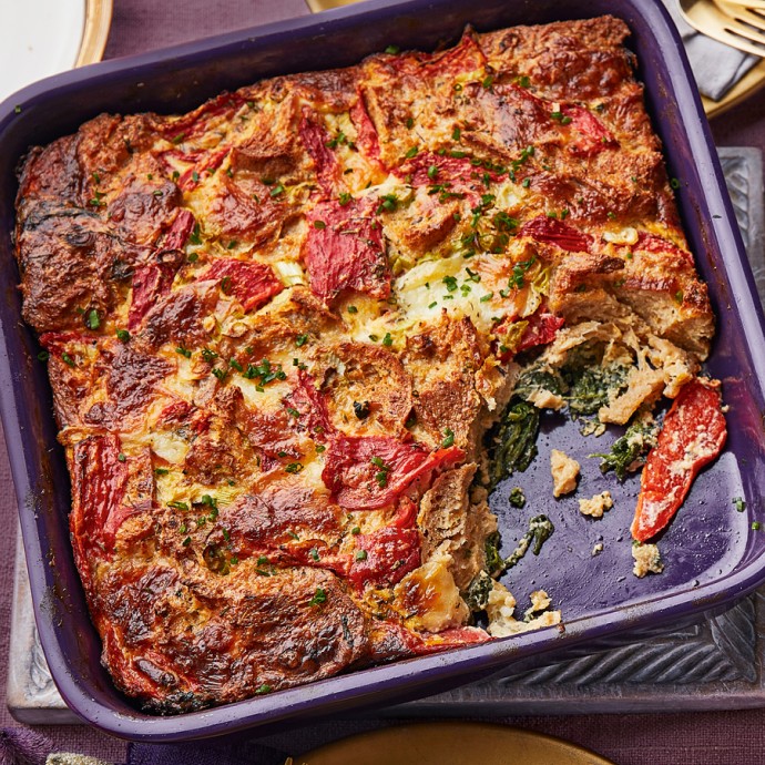 Nigella's Breakfast Strata