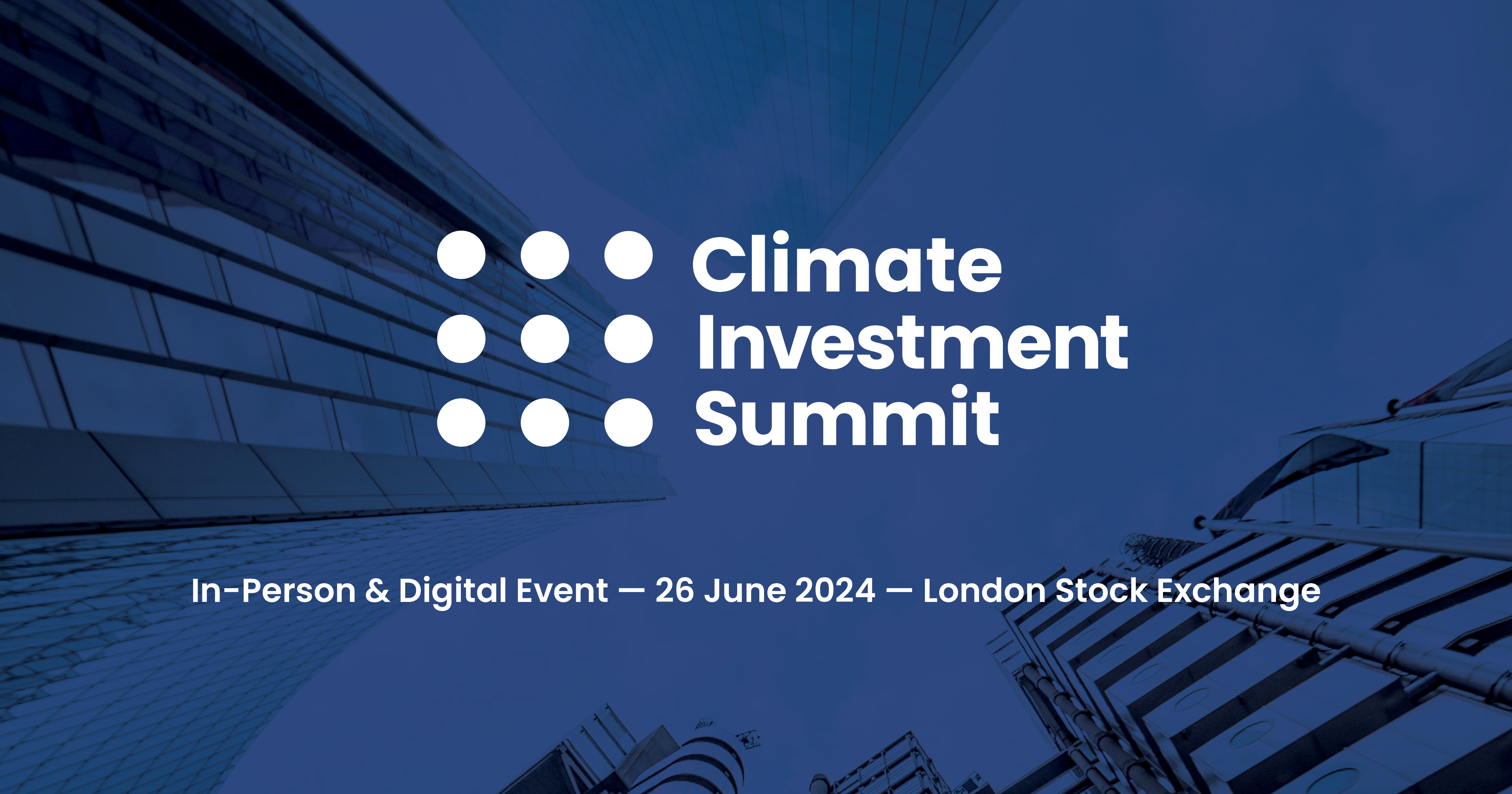 Climate Investment Summit