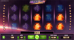 Starburst slot guide