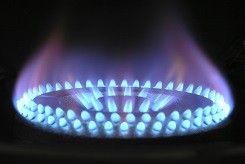 natural gas flame