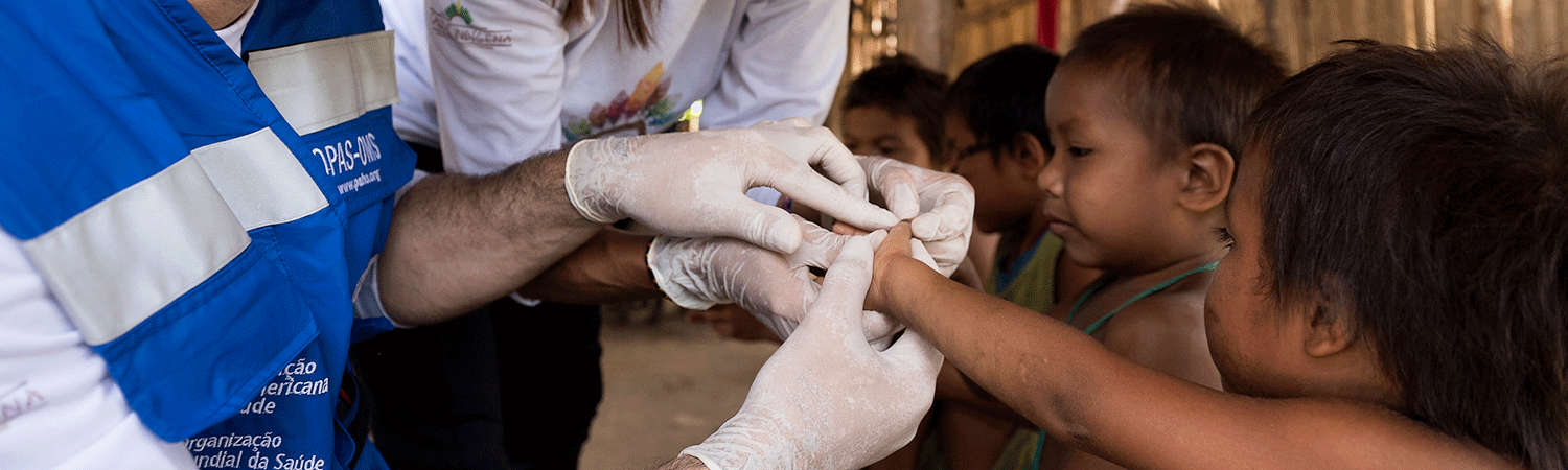 OPAS campo tungíase comunidades indígenas