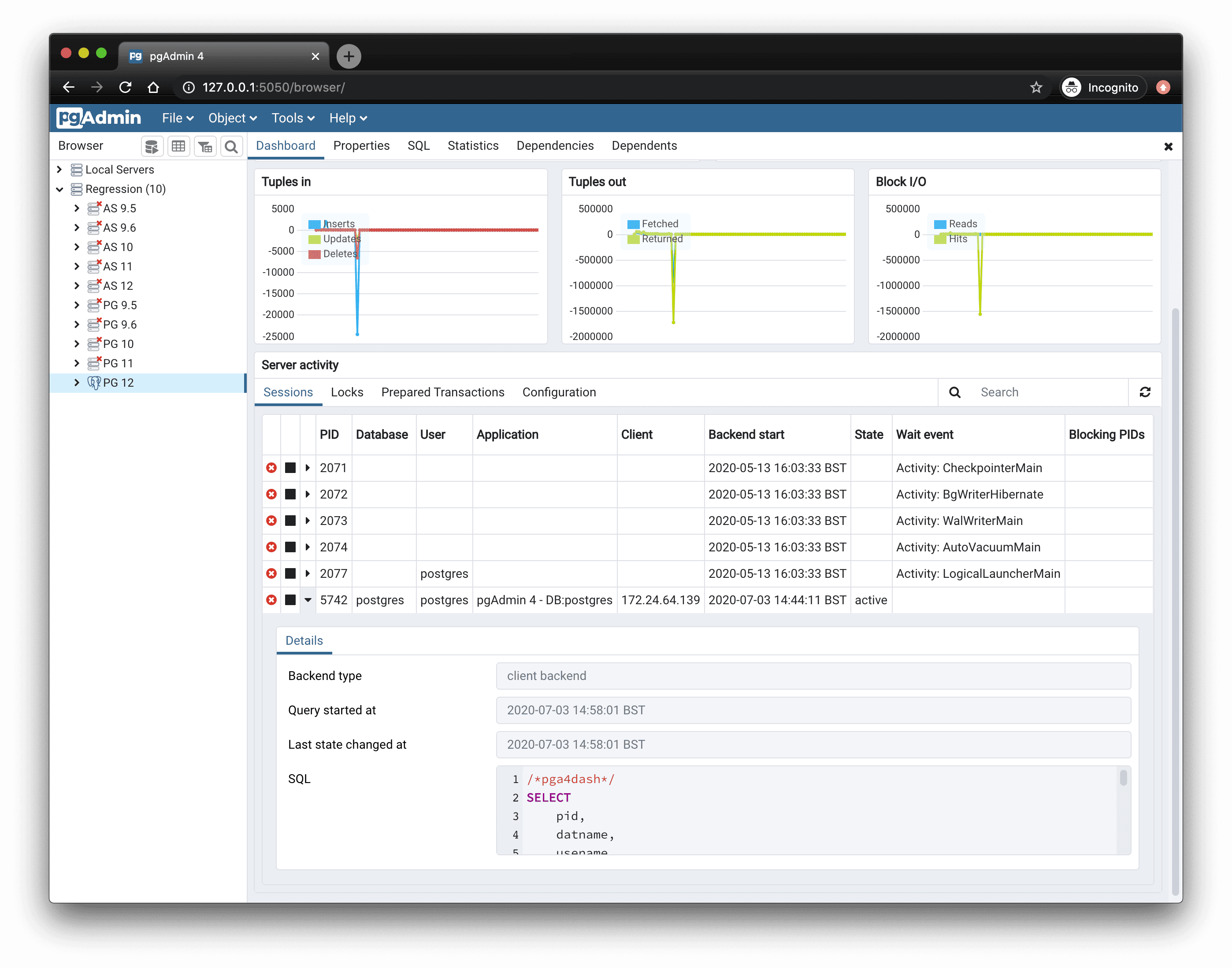 Activity monitoring