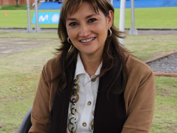 Mónica Hernández, directora de la Fundación Telefónica Movistar Colombia.