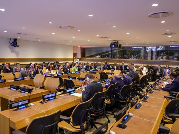 Gustavo Petro, presidente de la República en sesión de la ONU