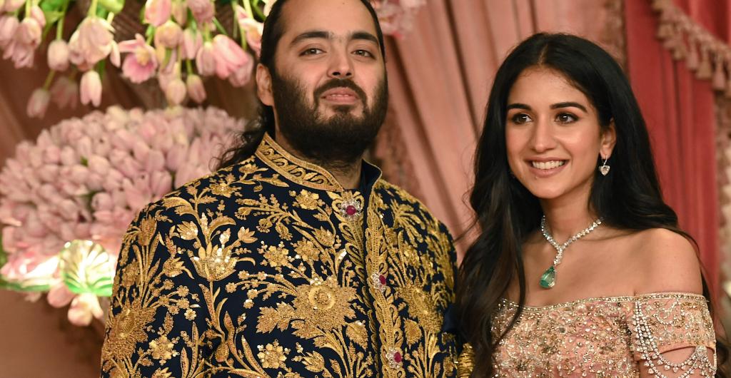 Anant Ambani y Radhika Merchant.