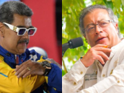 Nicolás Maduro y Gustavo Petro