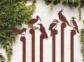 Native bird steel artwork by New Zealand designer Lisa Turley. Picture by Shutterstock