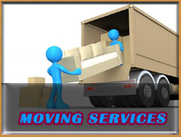 Moving Services.Loading, Unloading Truck. Furniture wrapping over the blankets with a shrink wrap. 