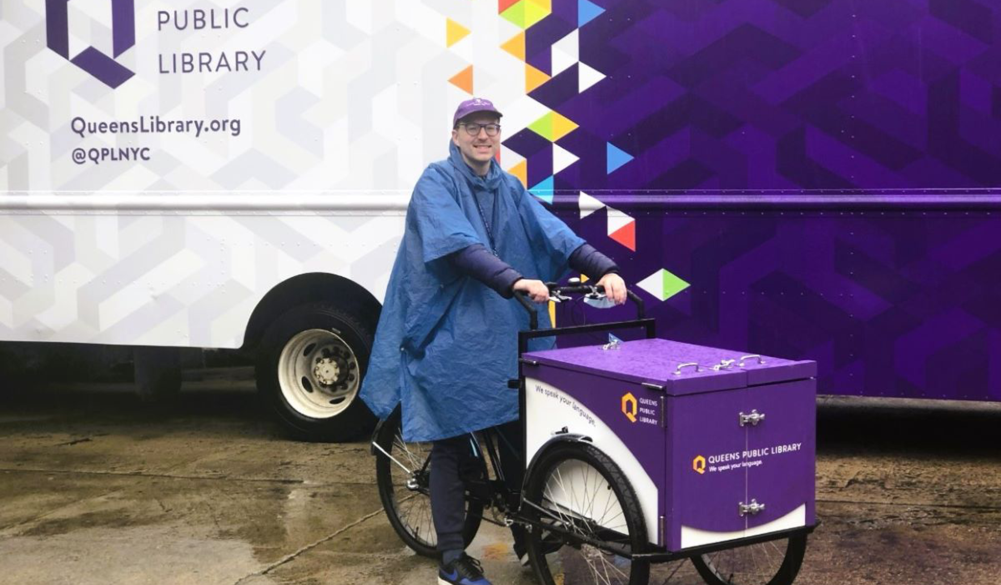 We are touring Queens with the QPL Bookbike this July and August.