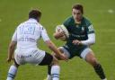 180978 - London Irish (green) v Bedford Blues - pics by Paul Johns.Tom Parton.