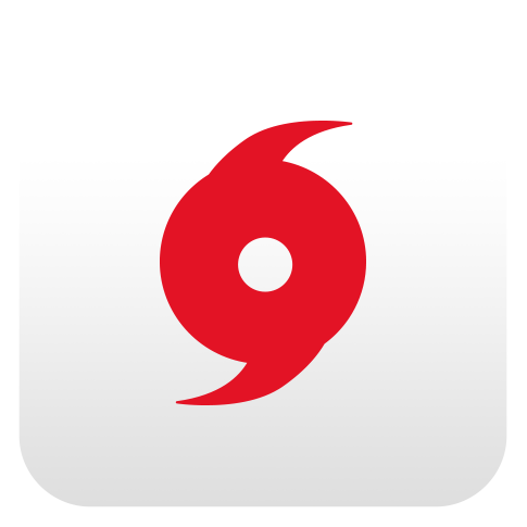 Mobile Apps Hurricane Icon