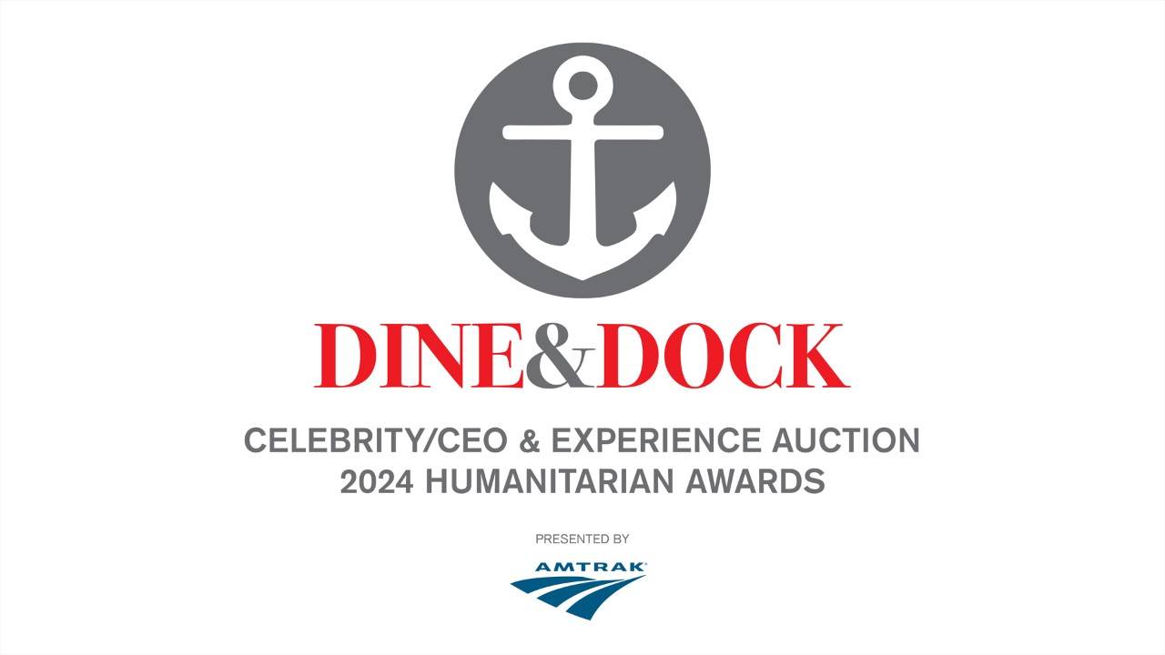 Dine and Dock event header with image of a boat anchor