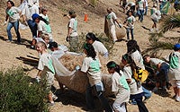 Photo of Aquatic Adventure Kids making a difference in Swan Canyon