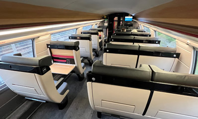 TGV Oc�ane 1st class seats