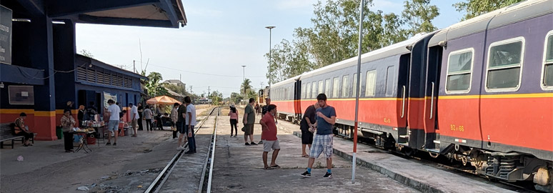 Phnom Penh - Sihanoukville train