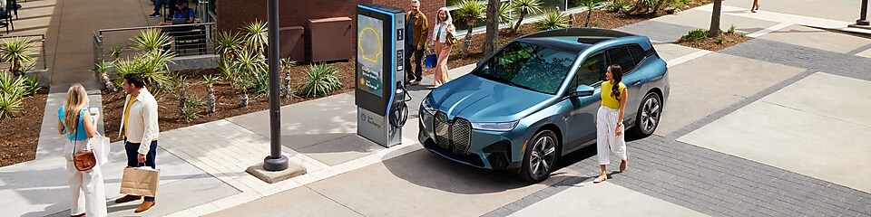 Shell Recharge electric vehicle charging station