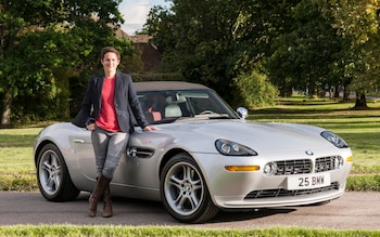 Erin Baker and BMW Z8