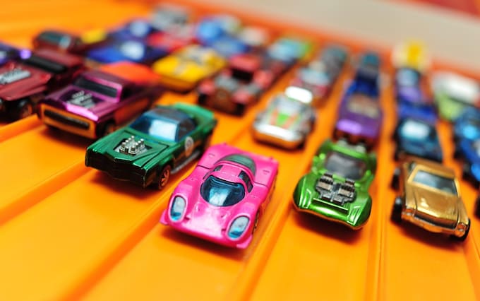 Hot Wheels cars