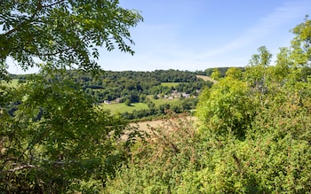 Laurie Lee country is a pastoral landscape of rounded hills and patchwork fields